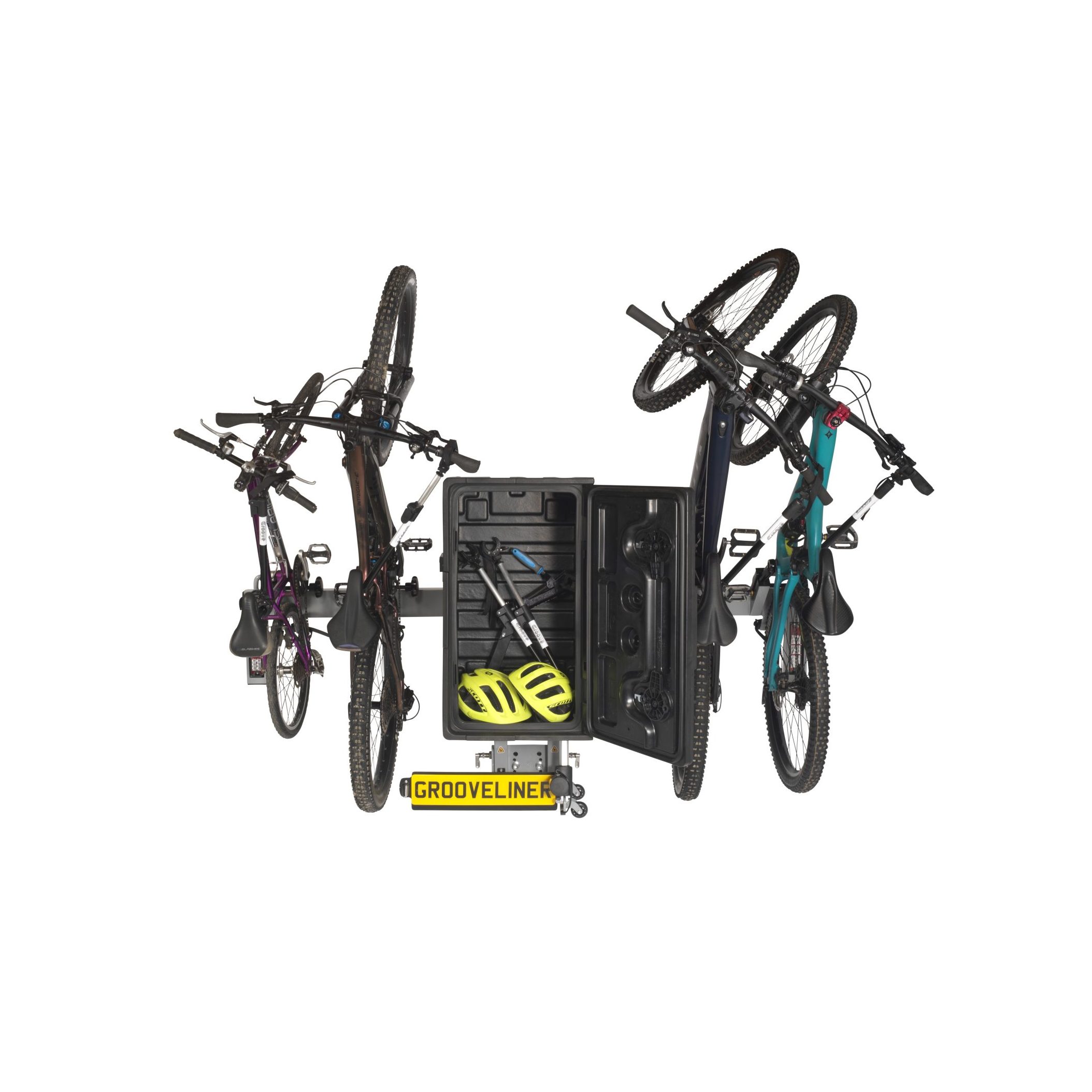 6 six bike Mountain bike rack Bicycle cargo carrier hitch towball mount Rear mountain road bikes 3